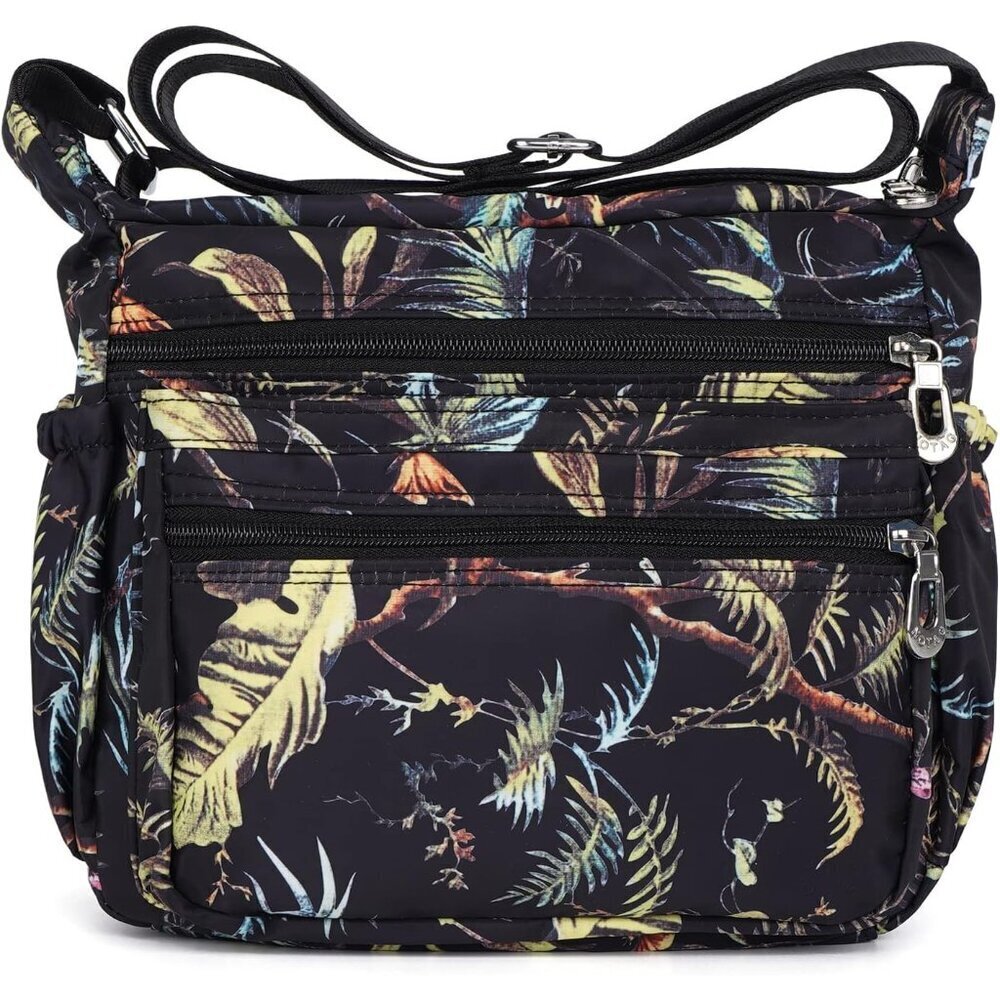 Women Nylon Crossbody Bag Waterproof Lightweight Messenger Purse